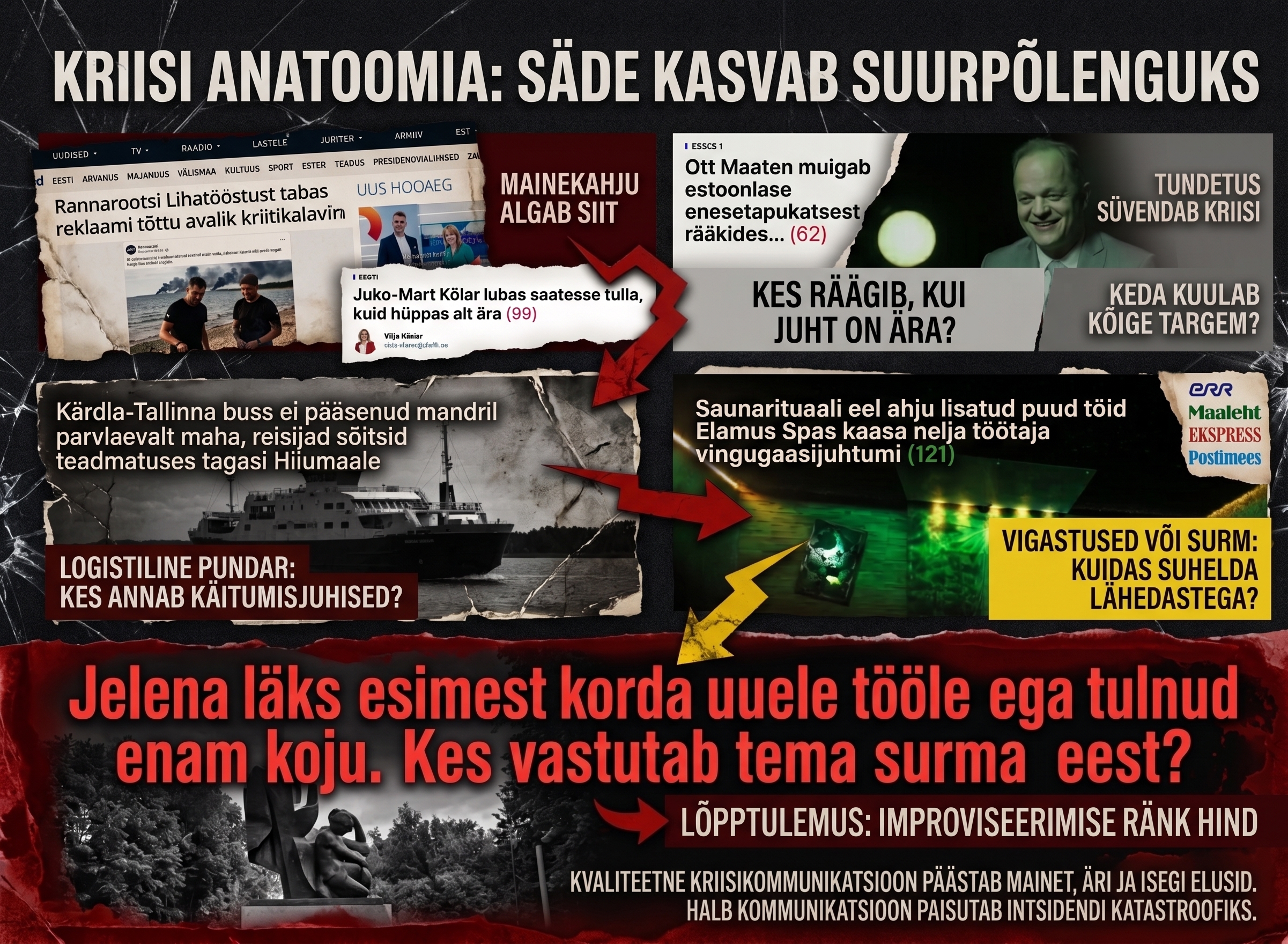 Kriisikommunikatsioon ei pea olema luksus Kriisikommunikatsioon ei pea olema luksus